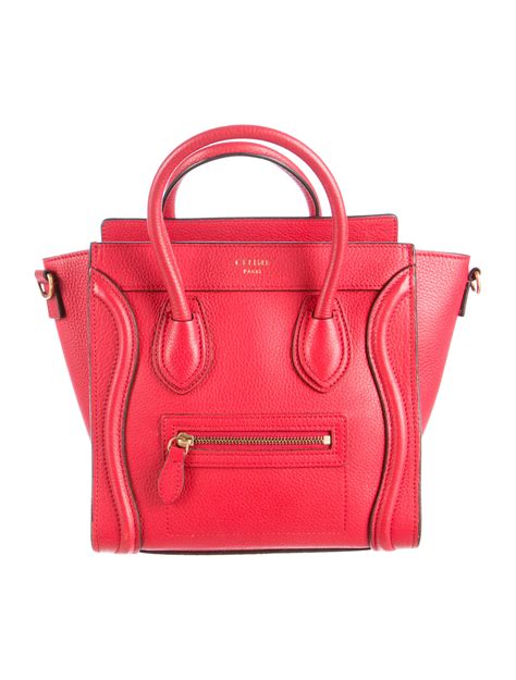 celine nano luggage tote replica|celine luggage tote sizes.